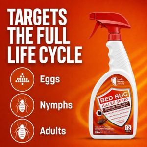 Bed Bug Killer Spray 650ml – Fast-Acting Insecticide Treatment