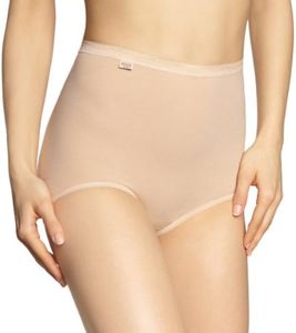 Sloggi - Sloggi Basic Maxi - Culotte gainante - Uni - Lot de 2 - Femme - Beige - FR: 54 (Taille Fabricant: 24)