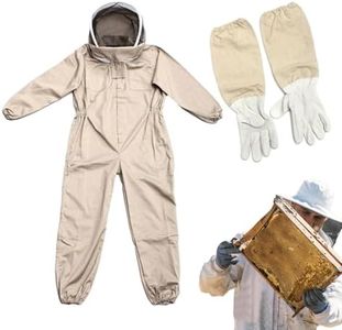Beekeeping Suit - Full Body Bee Protection, Work Safety Suits | Beekeeper Protective Gear, Beeskeeping Outfit, Breathable Beekeeping Clothing, Professional Bee Suit, Beesuit for Apiary Task Rainforest