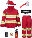 Kids Fireman Firefighter Costume To