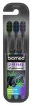 BIOMED Black Complete Care TOOTHBRUSHS PK of 3