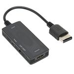 for Sega Dreamcast to HDMI Converter, Supports 4:3/16:9 Switch, Plug and Play HD Link Cable Converter for Sega Dreamcast DC Console