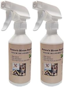 BATUUTAH Rat Repellent Spray, Anti-Mouse Rat Peppermint Oil Spray for Indoor Outdoor Use, Natural Mint Extract with Pleasant Scent 250ML (2)