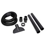 Shop-Vac 8017800 Bulk Dry Pick Up Kit, 2-1/2 in. Diameter, Includes Hose, Nozzle and 2 Rigid Extensions, Black, (1-Pack)