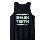 Shark Teeth Fossil product Geology, Paleontology Humor Tank Top