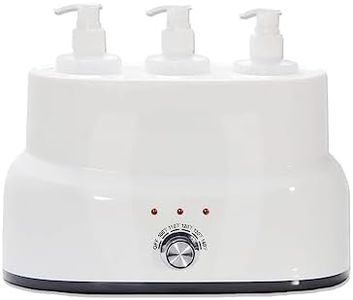 AMETHYST LAKE Oil Warmer Dispenser, Plug-in Electric Warmer Oil Dispenser, 3-Bottles Lotion Warmer, Message Oil Heater for Home & Professional Spa Supplies.