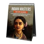 Tallenge - Indian Masters - Desk Calendar - 6 x 9 Inches for Home & Office (Paper, Desk Calendar)