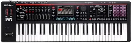 Roland FANTOM-06 | 61-Note Synthesizer Keyboard | Thousands of Electronic & Acoustic Sounds | ZEN-Core & SuperNATURAL Technologies | Lightweight & Durable | Deep Onboard Sampling | DAW Integration