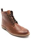 Crick Men's Dixon Ankle Boot, Wood, 10 UK