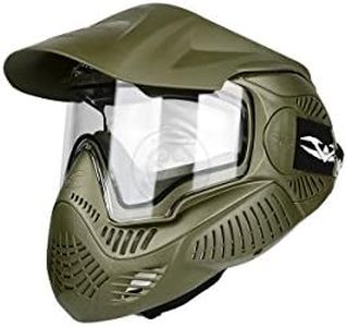 Valken Paintball MI-7 Goggle/Mask with Dual Pane Thermal Lens - Olive