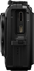 OM SYSTEM Tough TG-7 Waterproof Digital Camera, 12MP, 4K, Black