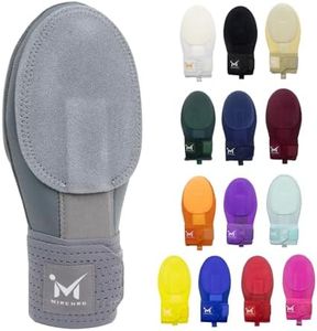Sliding Mitt for Youth and Adults Ages 12+, Baseball Softball Glove for Hand Protection, Drippy Drip Accessory Ambidextrous Design (Grey, L/Ages 12+)