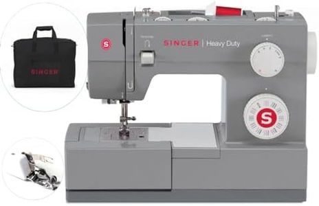 Singer Heavy Duty 4432 con borsa portamacchina e piedino tagliacuci CUCIREONLINE