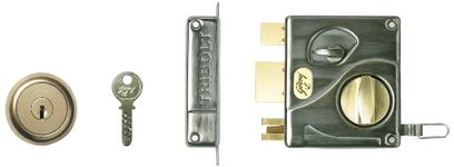 Godrej Locks ulta Tribolt 1CK Antique Brass Finish (8111-inside opening, Pack of 1, Brass, Gold)