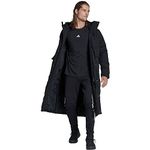 adidas Men's Big Baffle Coat Jacket (Down)