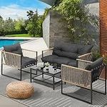 Livsip 4PCS Outdoor Furniture Set w