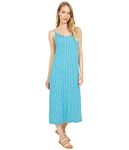 Roxy Women's Promised Land Dress Casual, Biscay Bay Playa Stripes 212, MD (US 7-9)