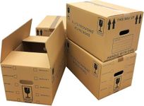 Strong Cardboard Boxes 47cm x 31.5cm x 25cm 44 litres Packing Shipping House Moving Box (10)