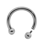 365 Sleepers G23 Titanium Internally Threaded Circular Horseshoe Barbells 16G/14G - Sold Individually