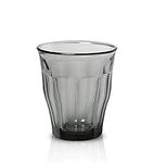 Duralex Picardie Grey Glass Tumbler, 310ml Set of 4