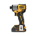 Dewalt DCF840C2 20V MAX Brushless Lithium-Ion 1/4 in. Cordless Impact Driver Kit with 2 Batteries (1.5 Ah)