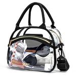 TOURIT Stadium Approved Clear Lunch Bag Transparent Bag with Adjustable Strap Clear Lunch Box for Women Men Work, School