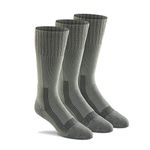 Fox River Men's Wick Dry Maximum Mid Calf Military Sock, 3 Pack (Foliage Green, Large)