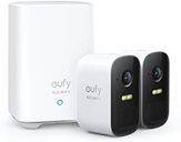 eufy security, eufyCam 2C 2-Cam Kit, Security Camera Outdoor, Wireless Home Security System with 180-Day Battery Life, HomeKit Compatibility, 1080p HD, IP67, Night Vision, No Monthly Fee