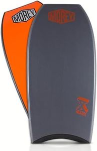 Morey - Mach 10 - Pro Series Bodyboard | X-Flex Polypro Core & Mesh | Single Power Rod Stringer | Slick Bulbs & Crescent Tail