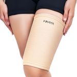 FOVERA Thigh Support,Thigh Compression Sleeve for Quad and Hamstring Support for Men and Women (Size - XL, 1 Pair)