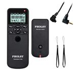 PHOLSY Wireless Timer Remote Control with Intervalometer and HDR C6 C8 Shutter Remote Release Cord for Canon Pentax Samsung Contax Sigma Cameras