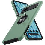 KOVASIA for Google Pixel 7 Case, Pixel 7 Case [Anti Scratch] [Shockproof], Military Grade Drop Protection, Built-in Magnetic Kickstand Ring Phone Case for Google Pixel 7 (Alpine Green)