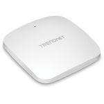 TRENDnet AX3000 Dual Band WiFi 6 PoE+ Access Point, TEW-923DAP, 1 x 2.5GBASE-T PoE+ LAN Port, OFDMA and MU-MIMO Technology, 2402Mbps (5Ghz), 573Mbps (2.4Ghz), WPA3 Ecryption, White