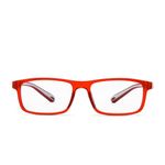 Intellilens Computer Glasses for Eye Protection | Reading Glasses | Blue Light Blocking Glasses Spectacles | Blue Cut Glasses for Kids | UV Protection Glasses for Kids | Zero Power | Small | Red