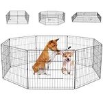 ADVWIN 8 Panel 24" Dog Playpen, Fol