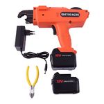 Automatic Handheld Rebar Tying Machine Binding Strapping Machine Binding Machine for Steel Band Wire Ties Plastic Metal Automatic Animal Strapping Electric Building Machine Tool Wire Binding Machine