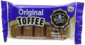 WALKERS Nonsuch Original Creamy Toffee Bars in Traditional Tin Tray 100 g (Pack of 10)