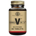 Solgar Formula VM-75 - Vitamins B, C & E - Calcium - Folic Acid - Rich in Antioxidants - Vegan - 90 Tablets