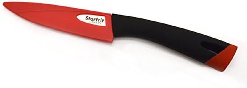 Starfrit Ceramic Blade Utility Knife, 4-Inch, Black