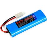 BAKTH High Capacity Security 7.2V 4000mAh Rechargeable Low Self Discharge NiMH Battery Pack for RC/Remote Control Car, Robots + Customized Coaster