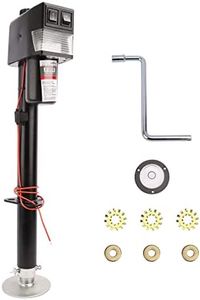 PEAKTOW PTJ0233 Heavy Duty Electric Power A-Frame Tongue Jack for Trailer and Camper, 3500lbs