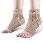 AVIDDA Plantar Fasciitis Support Socks, 1 PAIR Ankle Support Compression Foot Sleeves for Sprained Ankle, Running, Sports Protection and Pain Relief