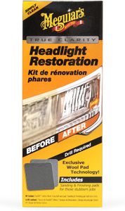 Meguiar's Headlight Restoration Kit – Complete Lens Cleaning System