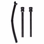 BAJA NO PINCH Dirt Bike Tyre Changing Tools | Minibike Accessory Kit with Mini Pushrod & 10mm/12mm Axle Sleeves | Mount Tyres Quickly Without Pinching Tubes - For 10mm/12mm Axle Minibike Wheels