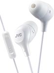 JVC Marshmallow Custom Fit in-Ear Headphone with Remote and Microphone - White