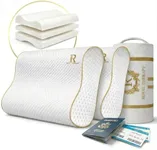 2-Pack Travel Memory Foam Pillow, C