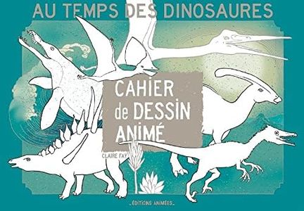Cahier de dessin animé - Au temps des dinosaures