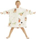 THREE POODLE Wearable Blanket Hoodi