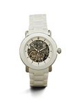 KENNETH COLE Ladies Automatic White Ceramic Bracelet Watch Kc4726