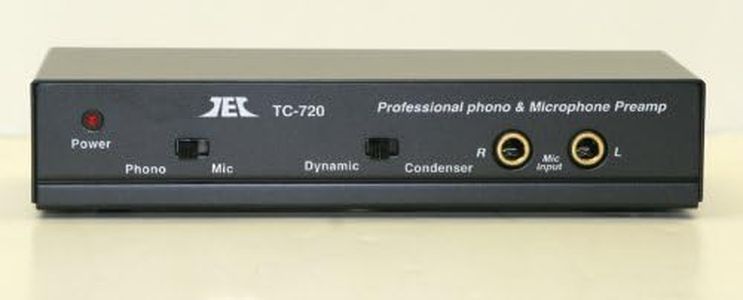 Technolink (TEC) TC-720 Stereo Microphone/RIAA Phono Pre-Amp, Preamp (Preamplifier)